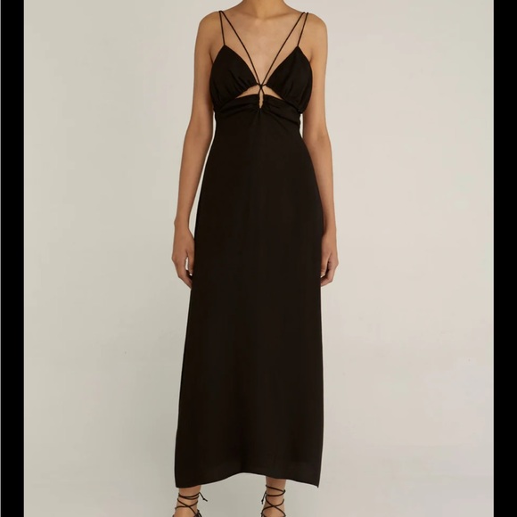 THIRD FORM ring out slip dress in black size XS (US 2) - Picture 2 of 8